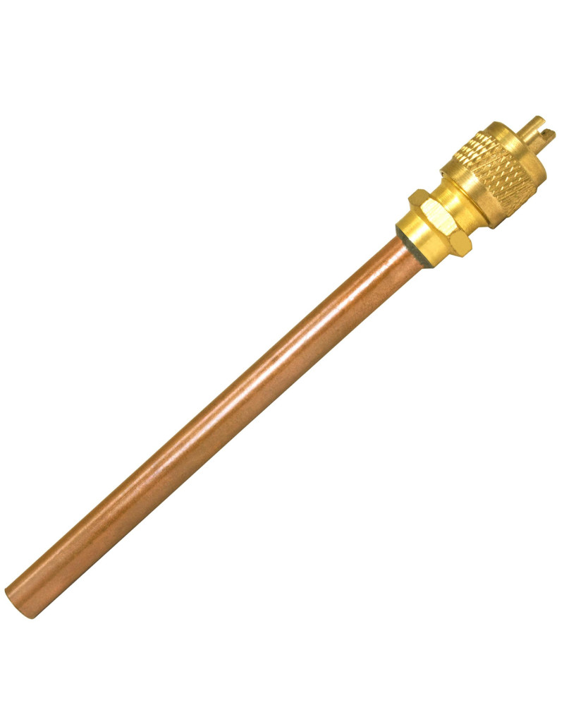 Service Access Valve,2.95" Length Lot Of 10 Heavy Duty Brass And Copper