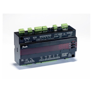 Electronic Control Danfoss Ak-Cc 550a, Akv, Single Evaporator, 5 Outputs+Akv, 6 Sensors, 115v 084b8036