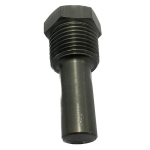 Pozo Termometrico Aluminio Fullgauge, 30mm Rosca 1/2 npt
