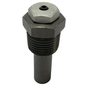 Pozo Termometrico Aluminio Fullgauge, 30mm Rosca 1/2 npt