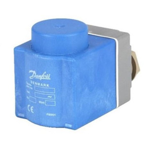 Danfoss 018F6757 Bobina para Solenoide 24 V, 60 Hz, 18 W, IP67, BE024DS, Caja de Termniales
