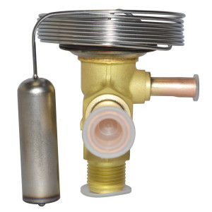 Danfoss 068Z3284 1/4 - 5.5TR Cuerpo de Valvula Expansion, TE 2, R22, R407C, 3/8x1/2 in, Flare x Soldable, Ecualizacion Externa, Bi-Flow, -40 a 10 C, Capacidad determinada por Orificio Venta Separda