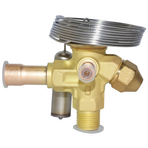 Danfoss 068Z3284 1/4 - 5.5TR Cuerpo de Valvula Expansion, TE 2, R22, R407C, 3/8x1/2 in, Flare x Soldable, Ecualizacion Externa, Bi-Flow, -40 a 10 C, Capacidad determinada por Orificio Venta Separda