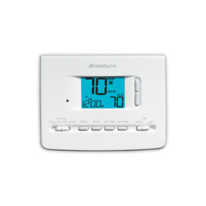 Termostato Braeburn 2220nc, 2h/1c 5-2 Day Programmable, C / F, Display 2"