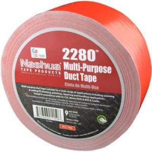 Nashua Tape/Cinta Multiproposito para Ducteria (48 mm x 55 m) 2280 Rojo 9 Mil (Ul)