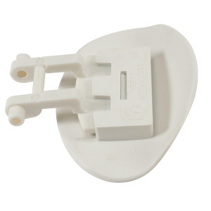 8182408 Appli Parts Manilla Blanca Puerta Lavadora Carga Frontal, Compatible con Whirlpool WP8182408 AP6011791 1065536 PS11744990 WX296, Modelo WX296AP 