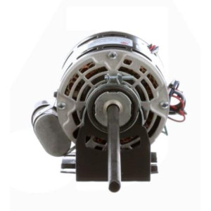 US Motors 1/15 hp 0.067 hp, 1100 rpm, 6 polos, 2 ejes, OAO, 3 velocidades, 5.0 diametro, CW 115 V, 60 hz, 1 ph, 5.0 mfd, 370 VAC Capacitor 1090 K048TBD3640013B Con base