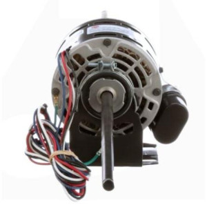 US Motors 1/15 hp 0.067 hp, 1100 rpm, 6 polos, 2 ejes, OAO, 3 velocidades, 5.0 diametro, CW 115 V, 60 hz, 1 ph, 5.0 mfd, 370 VAC Capacitor 1090 K048TBD3640013B Con base