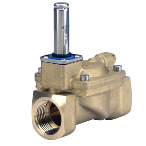 Valvula Solenoide Danfoss NC Conneccion 1/2 pulg NPT Interna, Cv valor 4.600 gal por min  4.600, Kv valor 4.000 m cubico por hora EPDM 032U8550