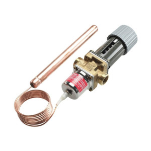Danfoss 003N6182 Thermostatic Valve AVTA 15, NPT 1/2-14, Medium Temp Range -13 to 266 F