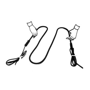 Acme 2104 Resistencia flexible para descongelacion de serpentines de evaporador y bandejas de drenaje de condensado 850 W 120 V 7.6 A Longitud de la funda 105 pulgadas Longitud calentada 91 pulgadas