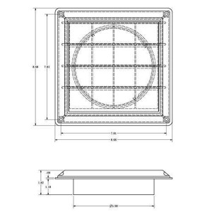 Lambro Rejilla Ventilacion Marron 6in 361b
Ventilacion Secadora- Rejilla Plastica Marron Con Apertura De 6in
Mantiene Elementos Fuera- Alerones Abren Y Cierran Para Prevenir La Entrada De Elementos Externos
Inhibidor Uv - El Inhibidor Uv Se Utiliza Para E Lambro Rejilla Ventilacion Marron 6in 361b
Ventilacion Secadora- Rejilla Plastica Marron Con Apertura De 6in
Mantiene Elementos Fuera- Alerones Abren Y Cierran Para Prevenir La Entrada De Elementos Externos
Inhibidor Uv - El Inhibidor Uv Se Utiliza Para E