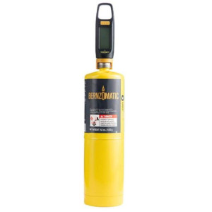 Bernzomatic Balanza Digital Medidor Combustible 423678 Compatible con cilindros desechables con conexion CGA600, Inluyendo combustibles de 14oz y Propano Camping gas de 16oz