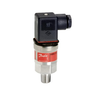 Danfoss 060G1136 Pressure Transmitter MBS 3000 0-10bar, 1/4" NPT Plug 