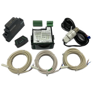 Controlador Electronico 3 Sensores, 1 Transductor De Presion SB68 232A, 1 Interface 12v Full Gauge VX-1025E PLUS