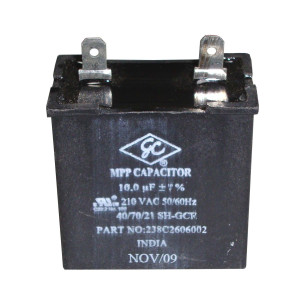 Capacitor GE Mabe WR55X24064 12 Mfd 210 Vac
FitsWR62X79 4468471 WR55X20800 WR55X23731 WR62X0079 WR62X10018 WR62X10022 WR62X10040 WR62X10048 WR87X27279 WR62X79 238C2606P002 WR01F02043 203C2799P004 WR01F00311 WR01F04110