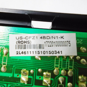 Display Board Dehumidifier US-CFZ1.4BD/N1-K.D.05.XK1.1 RoHS 203326790041, 17220100000075 Fits: ecox 
