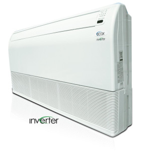 Consola Piso-Techo 36.000btu R410 230v/60hz/1ph Ecox Inverter Eihptc036cxxb (Solo Con Eihcu036cxxb)