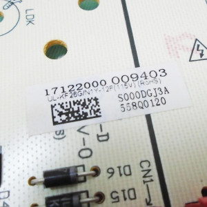 Pc Board Main Control Indoor Unit Ecox UL-KF26G/N1Y-12F(115V).D.01.NK2.1 RoHS 201332391816 17122000009403 Fits: EACM009C11A