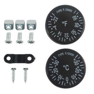 Appli Parts APRT-711 Termostato de Refrigeracion, con Temperatura minima de -35 C (-31 F) y temperatura maxima de +35 C (95 F), tubo capilar de 1200 mm y bulbo de 10.5cm modelo F2000 16A a 250V