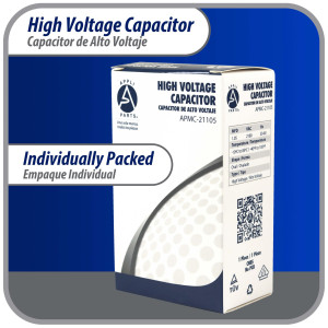 Appli Parts APMC-21105 Condensador Capacitor para microondas 1.05 Mfd uF (microfaradios) Alto Voltaje 2100V tipo CH85 21105 Remplazo universal para multiples marcas Appli Parts APMC-21105 Condensador Capacitor para microondas 1.05 Mfd uF (microfaradios) Alto Voltaje 2100V tipo CH85 21105 Remplazo universal para multiples marcas