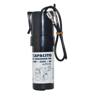 Appli Parts APHS-5 Relay de Arranque, Capacitor y Termico amplificador de potencia para aire acondicionado de 1/12-10 HP y compresores 110-220 Voltios 1 Ph hasta 300 porciento de torque