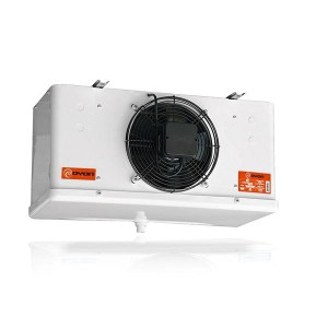 Oyon OEA2501066D-1 Evaporador para Cuarto Frio 5425 Btu Media, 3942 Btu Baja, 1 vent 10 pulg, Descongelamiento Electrico, 110 V, 1 Ph, 60 Hz, 5 fpi, Perfil Medio, Remplaza KLP104LES2 (Baja Temp)