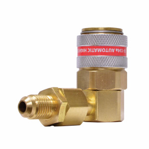 Acople Rapido Automatico Kit R134 Con Adaptador 1/4" Uniweld 90486