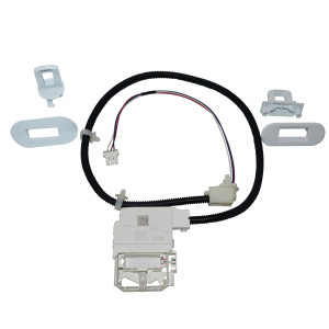 GE WH08X37938 Genuine OEM Door Lock Switch  Fits: WH08X32697 WH08X31577 WH01X27954 WH01X26114 WH01X24114 290D1580P004 290D3070P001 290D3072P002 290D3072P001 290D3071P001 290D3071P002 