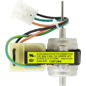 GE WR60X10168Motor Ventilador Condesador Rerigerador Sirve WR60X10028 WR60X10018 WR60X10021 WR60X10061 WR60X10153 197D1871P015 E172722 IS-23213GEA