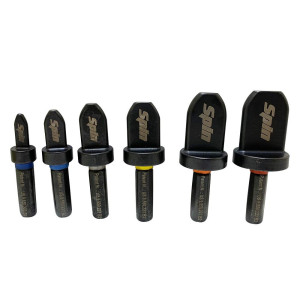 Juego Expansor Spin Para Taladro, 6 Puntas 1/4pulg, 3/8pulg, 1/2pulg, 5/8pulg, 3/4pulg, 7/8pulg S6000