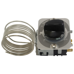 Danfoss 077B7100 Termostato de control Refrigerador comercial 1 puerta 077B7100 077B0967L Cut-in Frio -9.5C Cut-out Frio -18.0C Cut-in Caliente +8.5C Cut-Out Caliente +3.0C Capilar 1200mm
B0
Sirve K50P-1125-001

