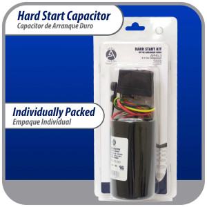 Appli Parts Start kit para aire acondicionado incluye Capacitor de arranque 270-327mfd 330V y relay potencial para equipos 4-5 Ton aire acondicionado compresores scroll y reciprocantes 208-265 Volts 1 Ph APHS-3