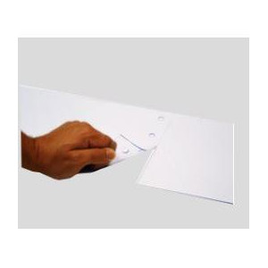 Pvc Quickstrip De Refrigeracion Baja Temperatura Reforzada Quick Strip Clearway 8inX.080inX300ft / 96in / 8ft Strip -40+150f / -40+65c