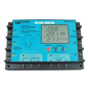 Digital Three phase Monitor 160 to 600 Volts 50-60hz Operating Voltage 175 to 650 Vac DTP-3 Intertek 4006103