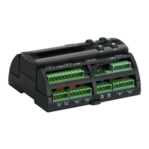 Danfoss AK-PC 551 Pack Controlador 080g0281 Funciones 2 Condensador de succión y común, Entradas digitales (DI) pc 8, Tensión de alimentación VAC 110 - 230, Tipo de comunicación MODBUS