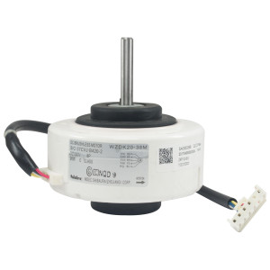 Fan Motor Indoor Unit Mini Split Ductless AC System Brushless DC 160V Motor ZKFP-20-8-5 RoHS replaces WZDK20-38M 202400300541,  11002015000031, 11002015006201 Fits ecox