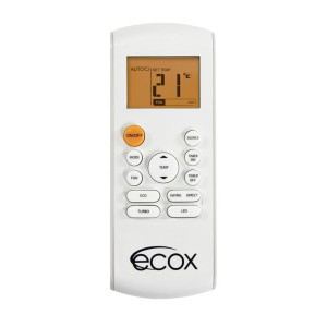 Mini Split 18.000btu R410 220v/60hz/1ph Inverter Up To Seer 20 Wifi Option Ahri / Etl, Cooling Only, Rg57 Celsius, With Installation Kit Ecox Edhm018c19b