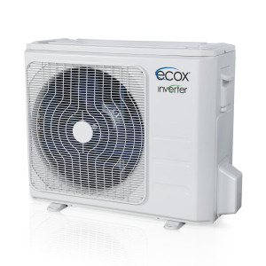 Mini Split De Pared 18.000btu R410 220v/60hz/1ph Inverter Hasta Seer 20 Wifi Opcional Ahri / Etl, Solo Frio, Rg57 Centigrado, Con Kit De Instalacion Ecox Edhm018c19b