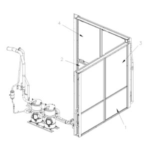 Coil Micro Channel 35 ton Trane Col18248 Referece Number 4 Replace Col17951 Fits: Voyager300 THC350