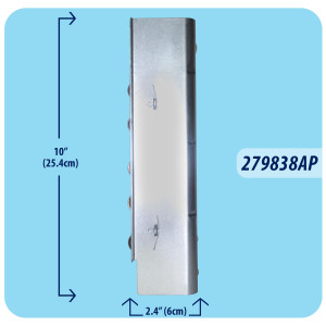 279838 Appli Parts Resistencia Secadora 279838AP para remplazo de producto original Whirlpool con numeros 279837 3398063 3398064 3403585 8565582 W10724238 elemento calefactor para piezas OEM de marcas como Whirlpool Amana Kenmore Maytag y otras