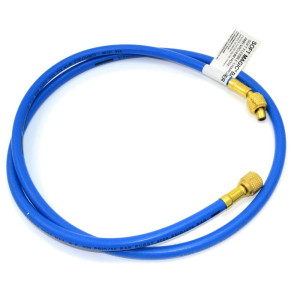 Uniweld H3SMBB Manguera Manometro 36 pulg, Azul, Soft Magic, CFC,HCFC,HFC,R410, Conexiones Estandar 1/4