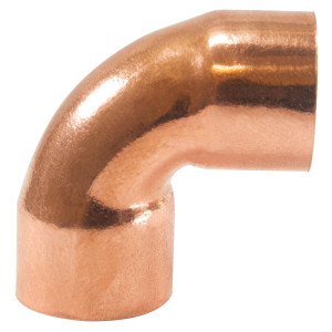 Appli Parts AP-C078 Codo de 90 grados giro Corto 7/8 in, Accesorios de tuberia de cobre CxC Conexiones soldadas para aplicaciones de refrigeracion, aire acondicionado y plomeria Tuberia ACR y tipo L