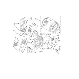 3387134 Appli Parts Termico Secadora 3387134AP Compatible con 3387135, 3387139, WP3387134VP, 306910, 3387134, L-155-25