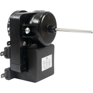 Appli Parts APFM-1638 Motor Ventilador para evaporadores de refrigeradoras 110 V, 60 Hz, 0.12 A, 7.5 W, 2500 rpm, CCW Giro contrario a las agujas del reloj, eje 4.3 cm Sirve 200D2940P005, 200D2940P011, P009, WR01F01638 