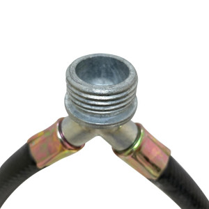 Appli Parts APIH-1234Y Manguera 30 cm Tipo Y Entrada de Agua de Lavadora con empacadura 3/4 pulg Macho x 3/4 pulg Hembra, conexiones Rectas