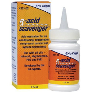 Nu-Calgon 4301-02 Rx-Acid Scavenger Eliminador de Acido 2 fl Ounce Liquido Nu-Calgon 4301-02 Rx-Acid Scavenger Eliminador de Acido 2 fl Ounce Liquido