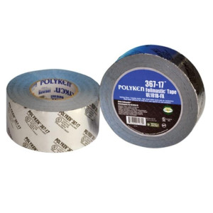 Tape/Cinta De Aluminio Para Ducteria 72 mm x 31 m Foilmastic Ul181b-Fx Polyken 367-17