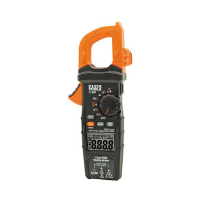 Klein Tools CL800 Probador Electrico, Medidor de Abrazadera Digital AC / DC Auto-Ranging 600 Amp Mide Voltaje, Resistencia, Temp y Mas