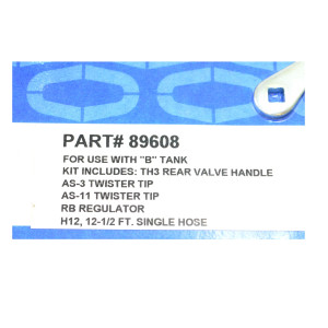 Uniweld 89608 Kit Boquilla de Soldar LP Twister 89608
